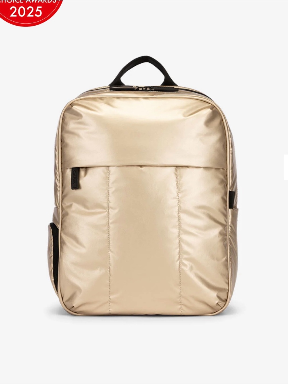 Calpak Luka 15 inch Laptop Gold Backpack